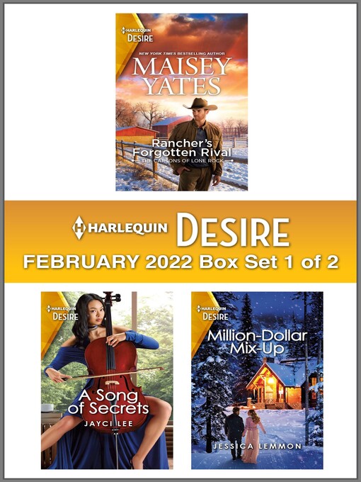 Cover image for Harlequin Desire February 2022--Box Set 1 of 2